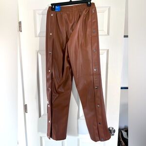 Adidas - Adibreak Faux Leather pants.
